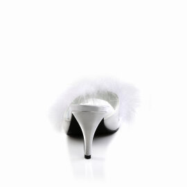 Fabulicious AMOUR-03 Mules Faux Leather White EU-43 / US-13