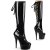Pleaser DELIGHT-2029 Black Stretch. Patent/Black EU-39 / US-9