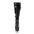 Pleaser DELIGHT-2029 Black Stretch. Patent/Black EU-39 / US-9