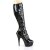 Pleaser DELIGHT-2049 Black Patent/Black EU-39 / US-9