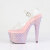 Pleaser BEJEWELED-708MS Platform Sandalettes Clear Rhinestones Pink EU-35 / US-5