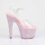 Pleaser BEJEWELED-708MS Platform Sandalettes Clear Rhinestones Pink EU-35 / US-5