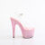 Pleaser BEJEWELED-708RRS Platform Sandalettes Clear Rhinestones Pink EU-35 / US-5