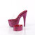Pleaser BEJEWELED-712RS Platform Mules Clear Rhinestones Pink EU-37 / US-7