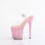 Pleaser BEJEWELED-808RRS Platform Sandalettes Clear Rhinestones Pink EU-35 / US-5