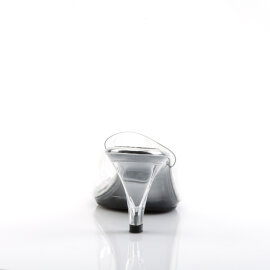 Fabulicious BELLE-301 Mules Clear EU-40 / US-10