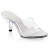 Fabulicious BELLE-301 Mules Clear EU-40 / US-10