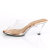 Fabulicious BELLE-301 Mules Clear Gold EU-35 / US-5