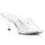 Fabulicious BELLE-301RS Mules Clear Rhinestones Transparent EU-35 / US-5