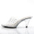 Fabulicious BELLE-301RS Mules Clear Rhinestones Transparent EU-35 / US-5
