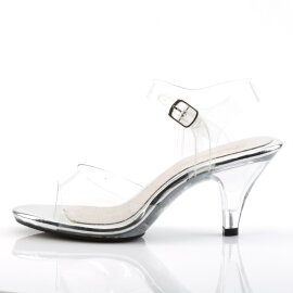 Fabulicious BELLE-308 Platform Sandalettes Clear EU-41 / US-11