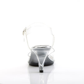 Fabulicious BELLE-308 Platform Sandalettes Clear EU-41 / US-11