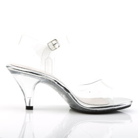 Fabulicious BELLE-308 Platform Sandalettes Clear EU-41 / US-11