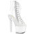 Pleaser BLISS-1016C Platform Ankle Boots Clear EU-37 / US-7
