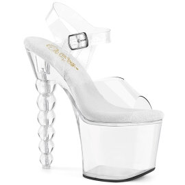 Pleaser BLISS-708 Platform Sandalettes Clear EU-35 / US-5