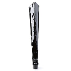 Pleaser DELIGHT-3010 Black Patent/Black EU-39 / US-9