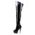 Pleaser DELIGHT-3010 Black Patent/Black EU-39 / US-9