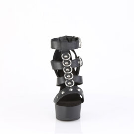 Pleaser CAPTIVA-658 Platform Ankle Boots Faux Leather...