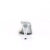 Fabulicious CARESS-401 Mules Clear Silver EU-41 / US-11