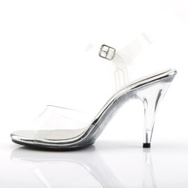 Fabulicious CARESS-408 Sandalettes Clear EU-41 / US-11