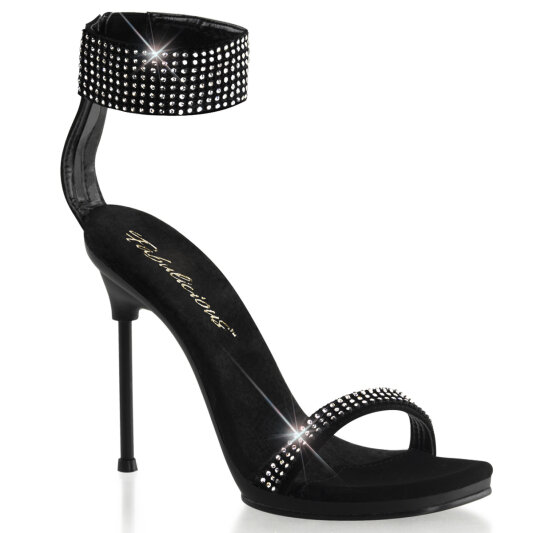 Fabulicious CHIC-40 Sandalettes Faux Leather Black EU-37 / US-7
