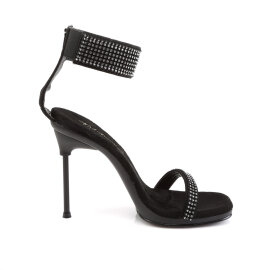 Fabulicious CHIC-40 Sandalettes Faux Leather Black EU-37 / US-7