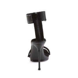 Fabulicious CHIC-40 Sandalettes Faux Leather Black EU-41 / US-11