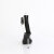 Fabulicious CHIC-47 Sandalettes Clear Black EU-38 / US-8