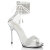 Fabulicious CHIC-47 Sandalettes Clear Silver EU-39 / US-9