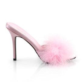 Fabulicious CLASSIQUE-01F Mules Faux Leather Pink EU-37 / US-7