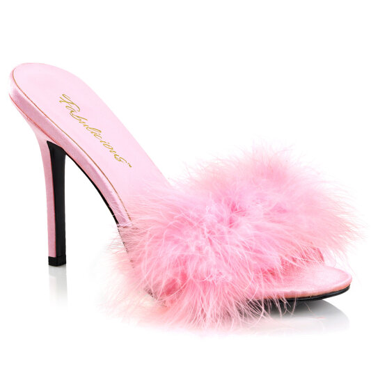 Fabulicious CLASSIQUE-01F Mules Faux Leather Pink EU-38 / US-8