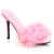 Fabulicious CLASSIQUE-01F Mules Faux Leather Pink EU-38 / US-8
