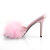 Fabulicious CLASSIQUE-01F Mules Faux Leather Pink EU-38 / US-8