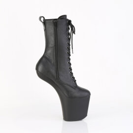 Pleaser CRAZE-1040 Platform Ankle Boots Faux Leather Black EU-38 / US-8