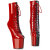 Pleaser CRAZE-1040TT Platform Knee-High Knee-High Boots Patent Black Red EU-36 / US-6