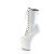 Pleaser CRAZE-1040TT Platform Knee-High Knee-High Boots Patent Brown White EU-38 / US-8