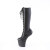 Pleaser CRAZE-2023 Platform Knee-High Knee-High Boots Faux Leather Black EU-36 / US-6