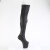 Pleaser CRAZE-3050 Platform Overknee Boots Faux Leather Black EU-37 / US-7