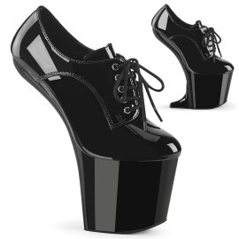 Pleaser CRAZE-860 Platform Ankle Boots Patent Black EU-38...