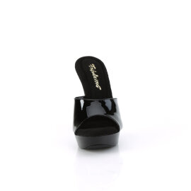 Fabulicious COCKTAIL-501 Platform Mules Black EU-43 / US-13