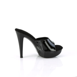 Fabulicious COCKTAIL-501 Platform Mules Black EU-43 / US-13