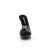 Fabulicious COCKTAIL-501 Platform Mules Clear Black EU-41 / US-11