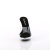 Fabulicious COCKTAIL-501 Platform Mules Transparent Black EU-40 / US-10