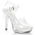 Fabulicious COCKTAIL-507 Platform Sandalettes Clear EU-38 / US-8