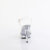 Fabulicious COCKTAIL-507 Platform Sandalettes Clear EU-38 / US-8