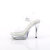 Fabulicious COCKTAIL-508 Platform Sandalettes Clear EU-43 / US-13