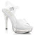 Fabulicious COCKTAIL-508MG Platform Sandalettes Clear EU-38 / US-8