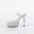 Fabulicious COCKTAIL-508MG Platform Sandalettes Clear EU-43 / US-13