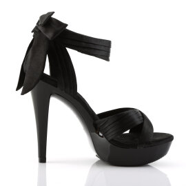 Fabulicious COCKTAIL-568 Platform Sandalettes Black EU-37 / US-7