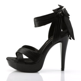 Fabulicious COCKTAIL-568 Platform Sandalettes Black EU-41 / US-11